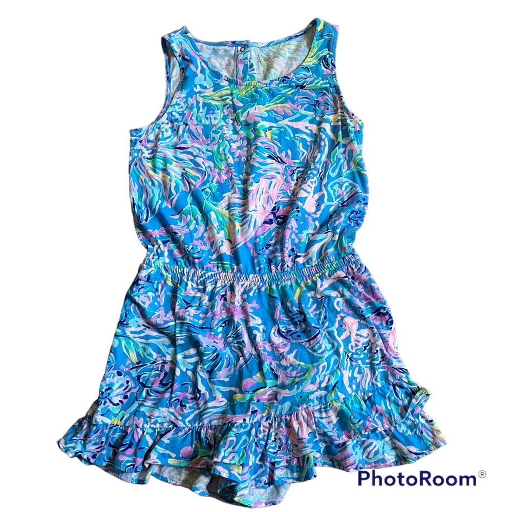 Lilly Pulitzer Romper Size L 8-10